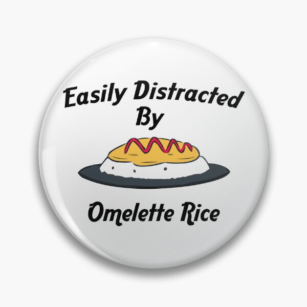 Item preview, Easily Distracted By Omelette With Rice Kawaii Omurice  designed and sold by BestTshirtArt.