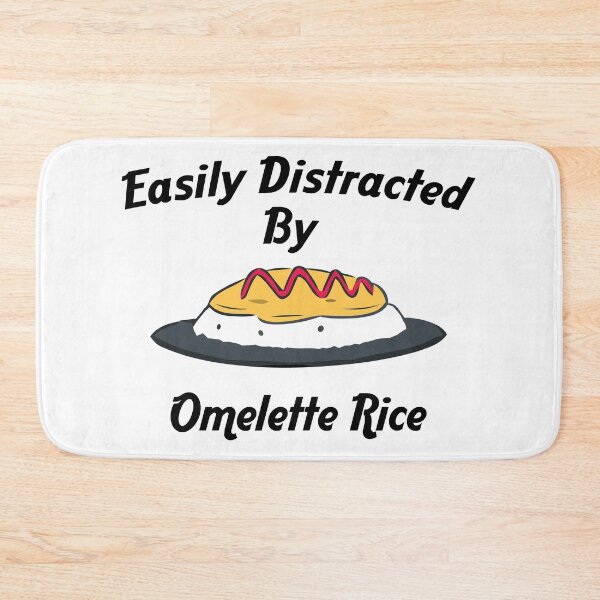 Item preview, Easily Distracted By Omelette With Rice Kawaii Omurice  designed and sold by BestTshirtArt.