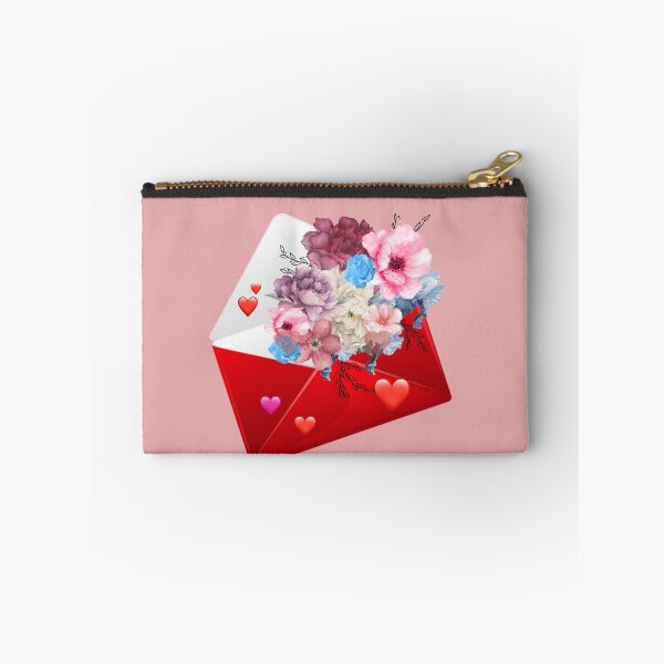 Item preview, Envelope With Flowers And Hearts designed and sold by atroffire.