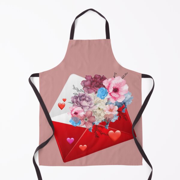 Item preview, Envelope With Flowers And Hearts designed and sold by atroffire.