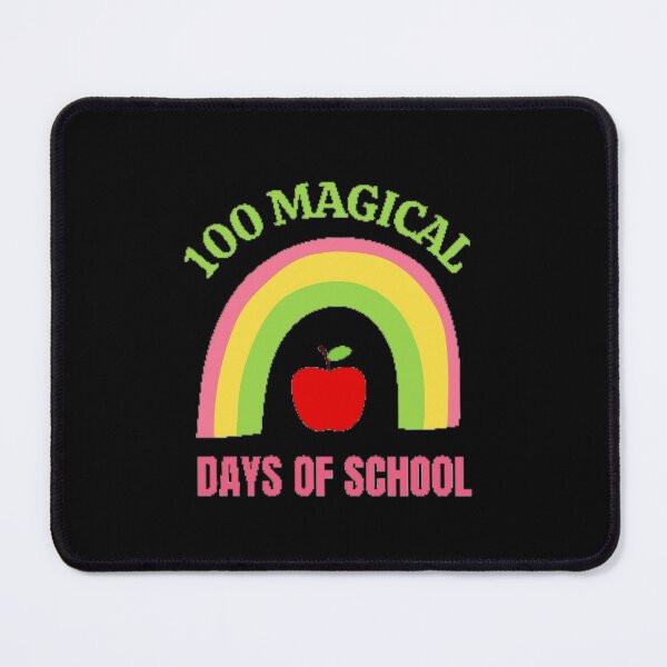 Item preview, 100 Magical Days Of School The Best Teacher Rainbow Green Design designed and sold by BestTeacher.