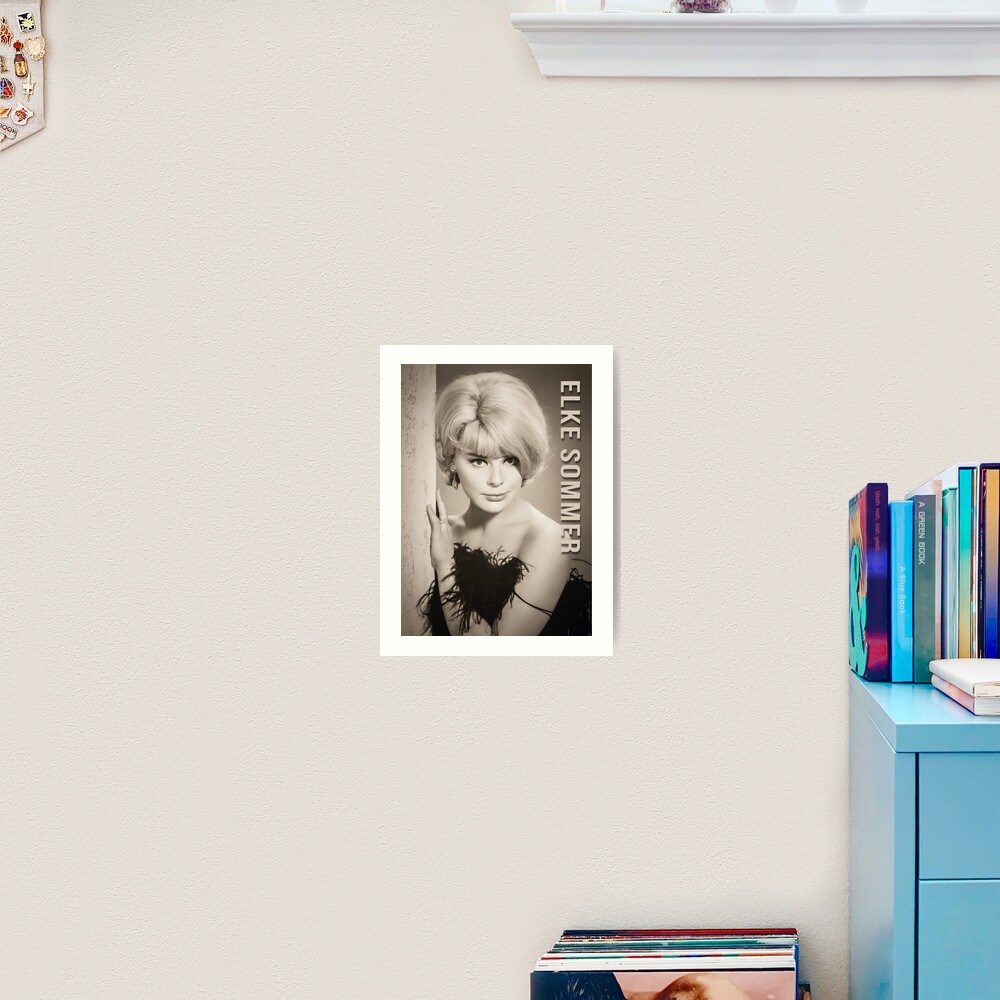 Póster for Sale con la obra «elke sommer» de Jools-57 | Redbubble