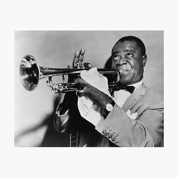 Louis Armstrong Photographic Print