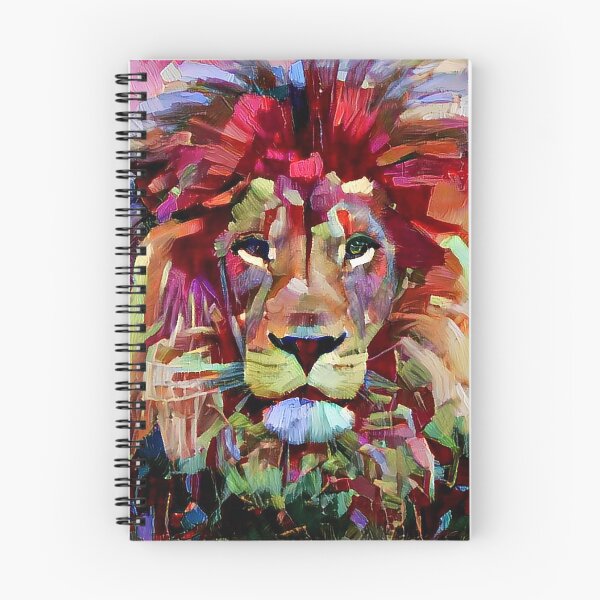 Item preview, Colorful Lion Painting designed and sold by erisian.