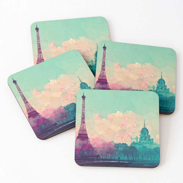 Item preview, AI Paris Colorful Landscape designed and sold by NVDesigns.
