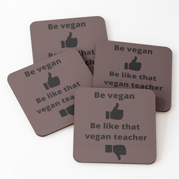 Item preview, vegan teacher designed and sold by Laragon11.