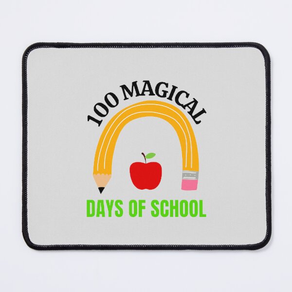 Item preview, 100 Magical Days Of School The Best Teacher Rainbow Pencil Design designed and sold by BestTeacher.