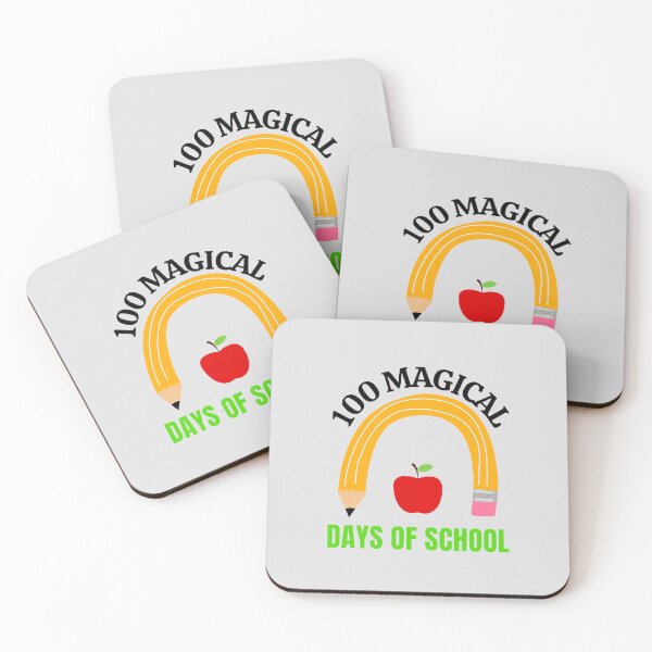 Item preview, 100 Magical Days Of School The Best Teacher Rainbow Pencil Design designed and sold by BestTeacher.