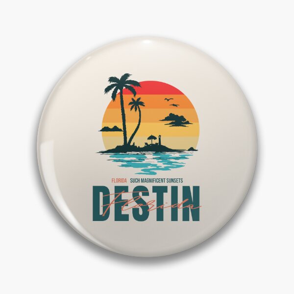 Item preview, Destin Retro Sunset Florida designed and sold by Pearl67.