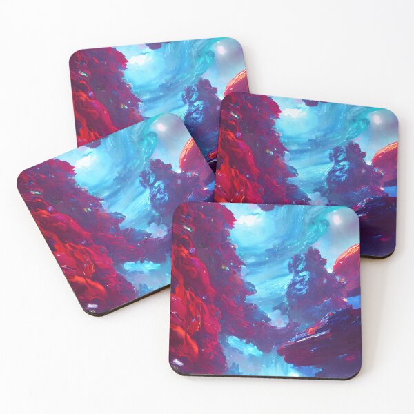 Item preview, Intergalactic Mountainous City designed and sold by OkamiDoto.
