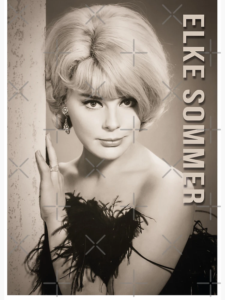 Elke Sommer | Art Board Print