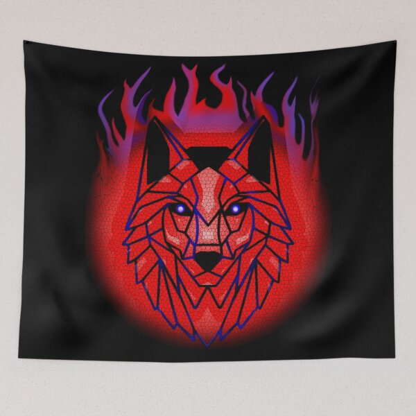 Item preview, ZIDIKA WOLF GRAPHIC DESIGN designed and sold by UJ7777.