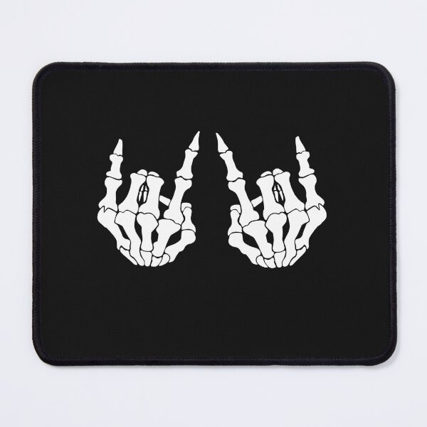Item preview, Skeleton Rock Hands Rock And Roll designed and sold by TastySpace.