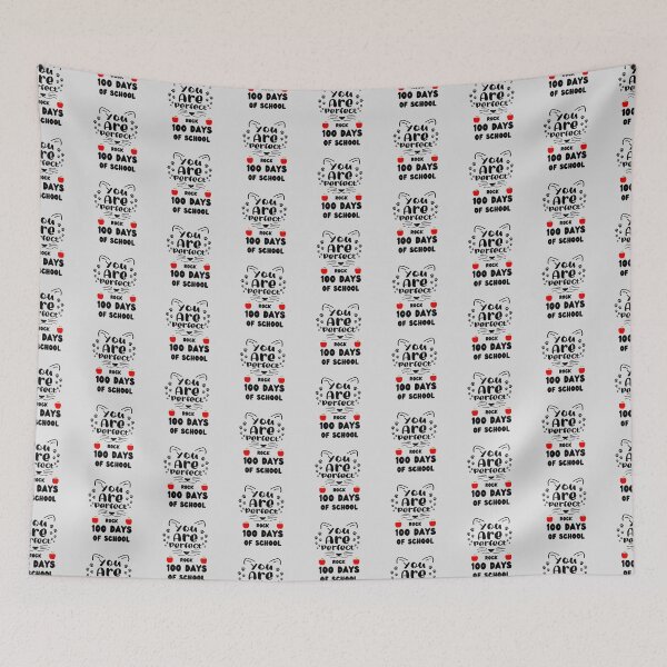 Item preview, You Are Perfect Rock 100 Days Of School The Best Teacher Cat Paw Design designed and sold by BestTeacher.