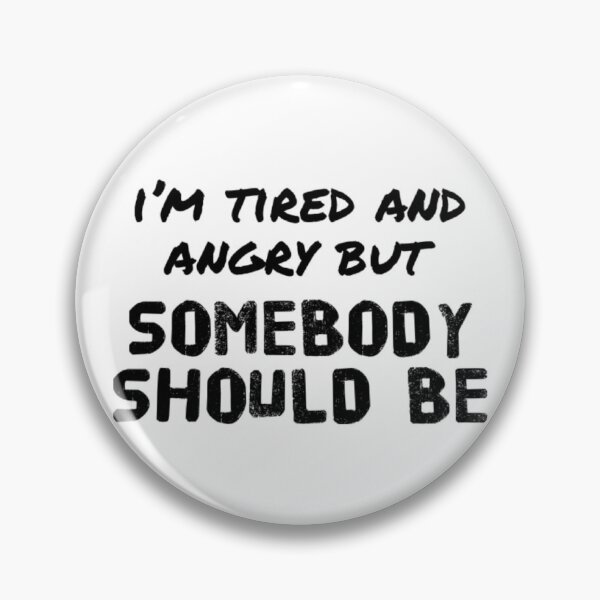 Item preview, Somebody Should Be (Black) designed and sold by UnicornPeeps.
