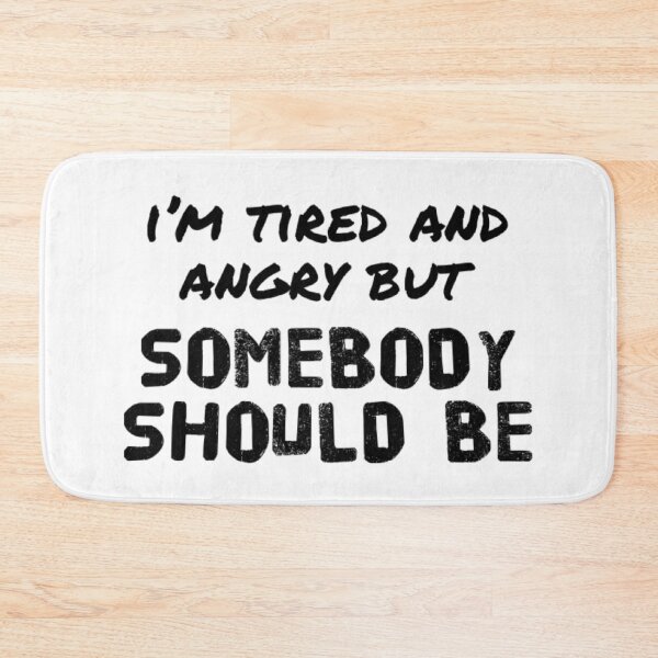 Item preview, Somebody Should Be (Black) designed and sold by UnicornPeeps.