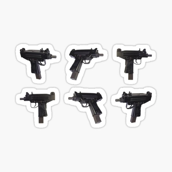 Item preview, Uzi Pistols Sticker Pack designed and sold by WalterBenson.