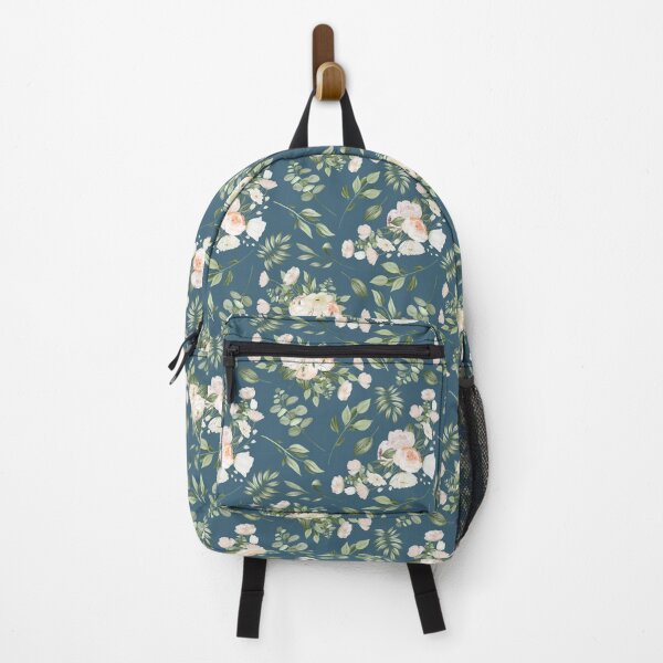 Item preview, Copy of Pretty Floral Pattern on Green Background designed and sold by ElishaKayne.
