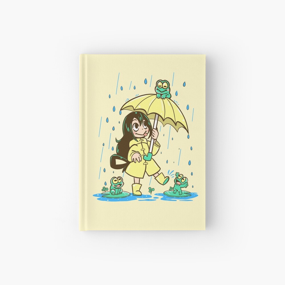 Best Frog Girl Hardcover Journal