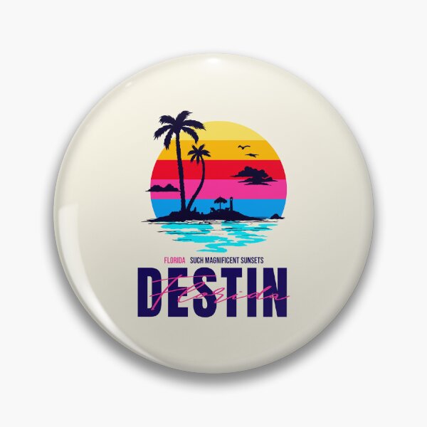 Item preview, Destin Retro Sunset Florida designed and sold by Pearl67.