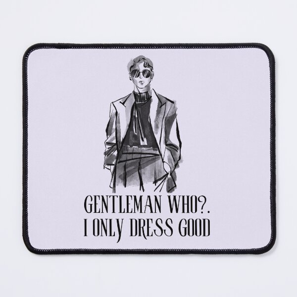 Item preview, gentleman who? designed and sold by LEOPARDROCKS.
