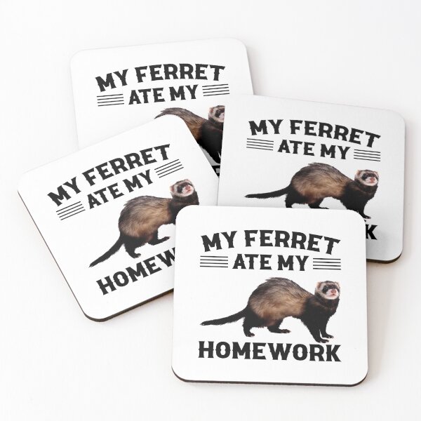 Item preview, My Ferret Ate My Homework designed and sold by finchestee.