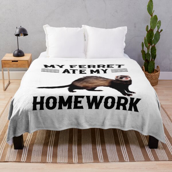Item preview, My Ferret Ate My Homework designed and sold by finchestee.