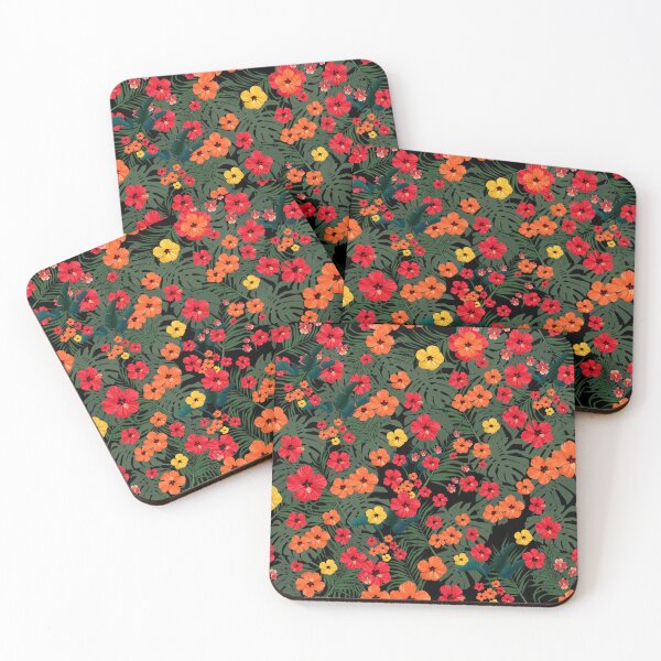 Item preview, Tropical hibiscus pattern designed and sold by Cutiespattern.