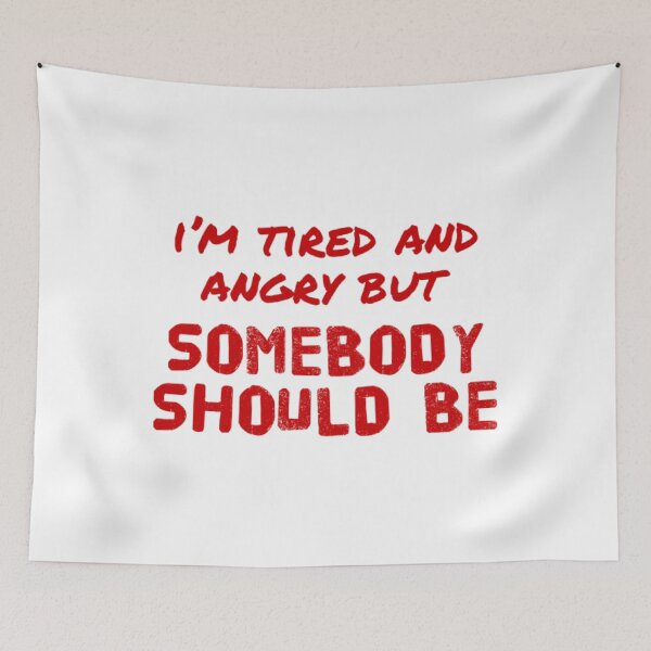 Item preview, Somebody Should Be (Version #1) designed and sold by UnicornPeeps.