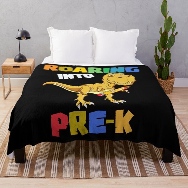 Item preview, Roaring Into Pre-K T-Rex Dinosaur Back To School teacher designed and sold by omgsavariya.