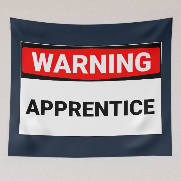 Item preview, Warning Apprentice designed and sold by Sour Soul.