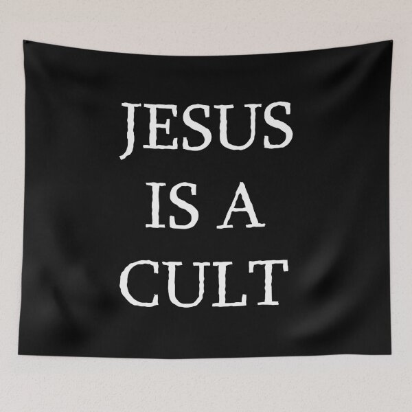 Item preview, JESUS IS A CULT - PARODY T-SHIRT designed and sold by KinkyKaiju.