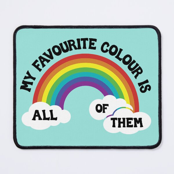 Item preview, My favourite colour is rainbow designed and sold by woahtherepickle.