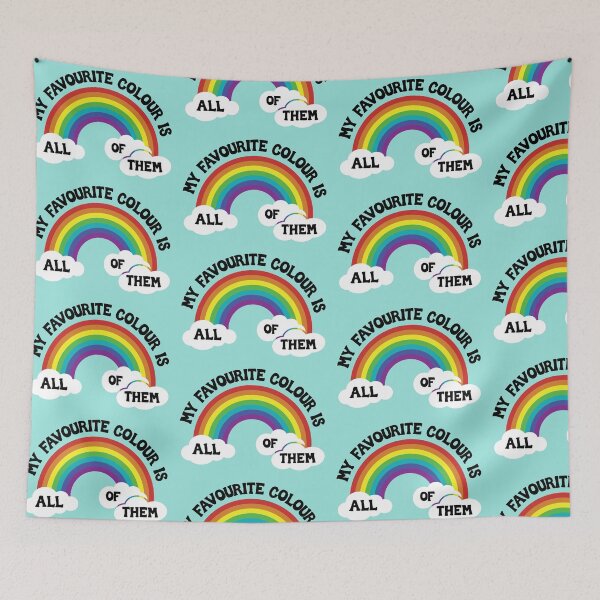 Item preview, My favourite colour is rainbow designed and sold by woahtherepickle.