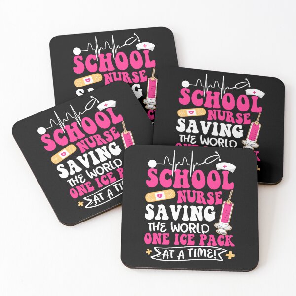 Item preview, School Nurse Saving The World One Ice Pack at a Time designed and sold by Scotte-Swiercz.