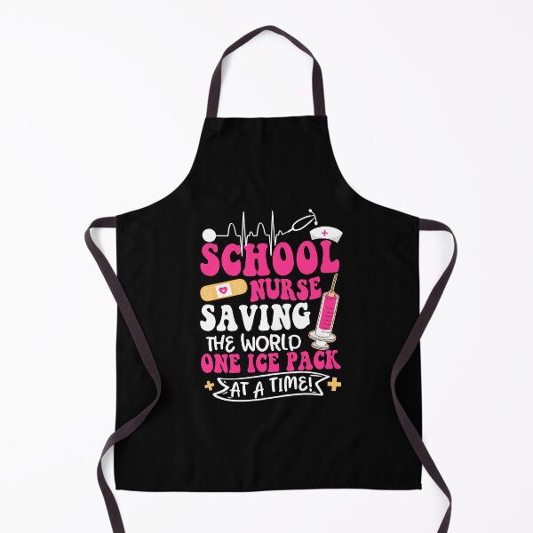 Item preview, School Nurse Saving The World One Ice Pack at a Time designed and sold by Scotte-Swiercz.