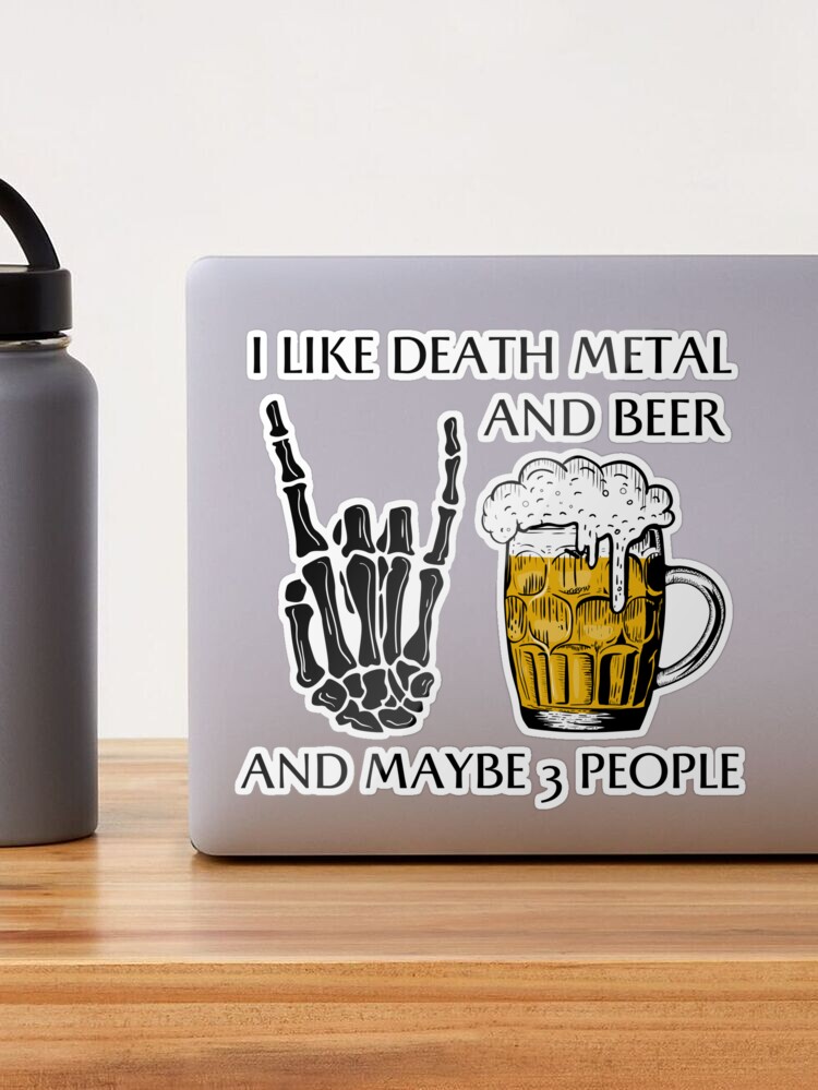 DEATH METAL - koozie