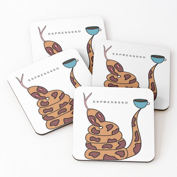 Item preview, Espresso snake designed and sold by kokoforcoffee.