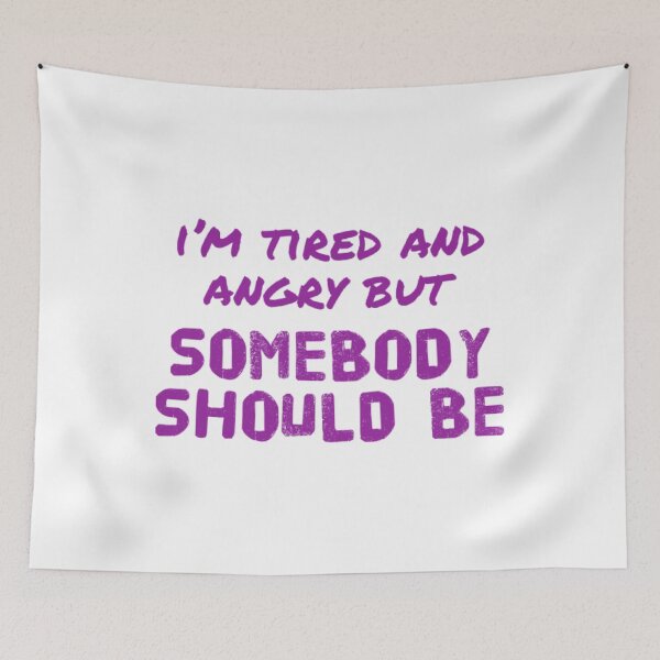 Item preview, Somebody Should Be (Version #6) designed and sold by UnicornPeeps.