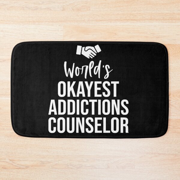 Item preview, World's Okayest Addictions Counselor: Substance Abuse Funny Addiction Counselor Gift designed and sold by Adexyl.
