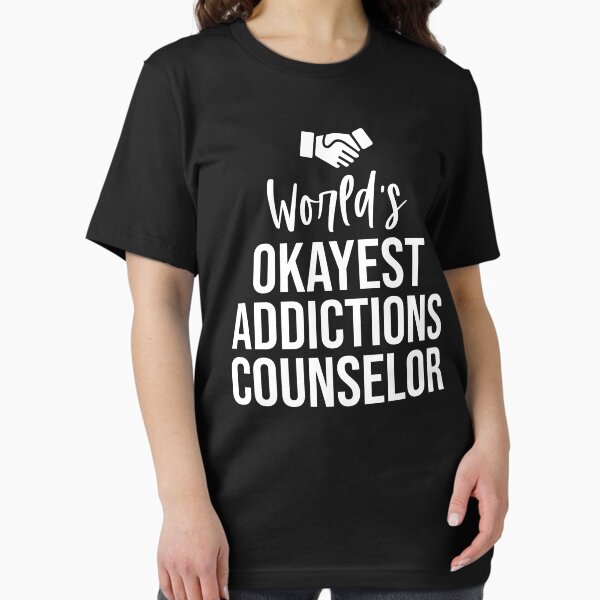 Item preview, World's Okayest Addictions Counselor: Substance Abuse Funny Addiction Counselor Gift designed and sold by Adexyl.
