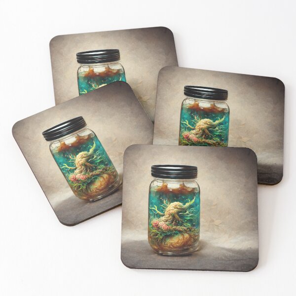 Item preview, Disrupted Tree in the Jar designed and sold by DarkAgeArt.