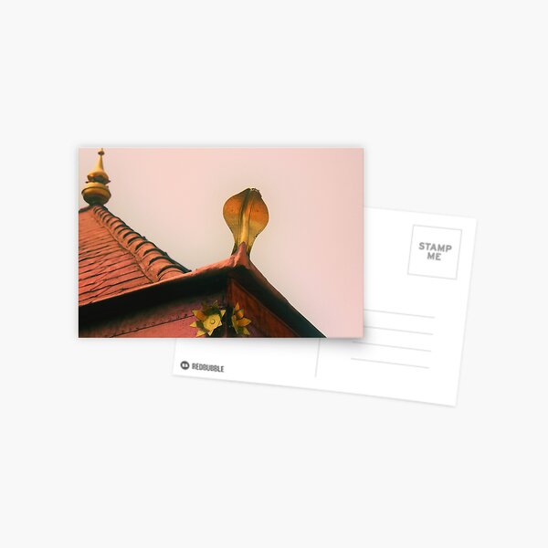the snake temple Postcard