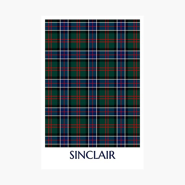 Item preview, Clan Sinclair Hunting Tartan designed and sold by plaidwerx.