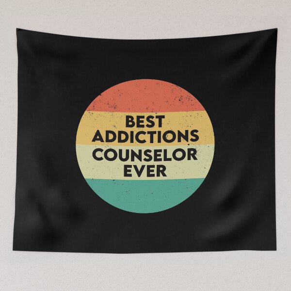 Item preview, Best Addictions Counselor Ever: Substance Abuse Funny Addiction Counselor Gift designed and sold by Adexyl.