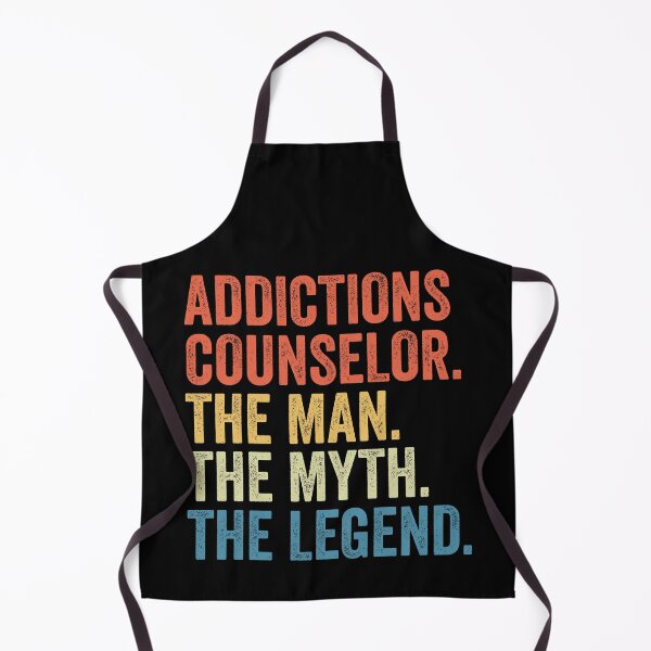 Item preview, Addictions Counselor The Man The Myth The Legend: Substance Abuse Funny Addiction Counselor Gift designed and sold by Adexyl.