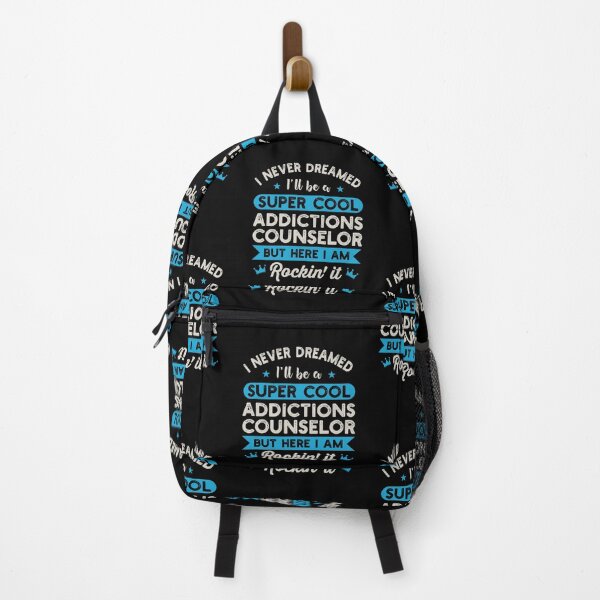 Item preview, I Never Dreamed I'll Be A Super Cool Addictions Counselor: Substance Abuse Funny Addiction Counselor Gift designed and sold by Adexyl.