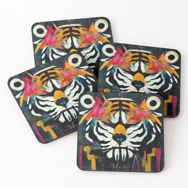 Item preview, Tiger Graffiti designed and sold by DarkAgeArt.