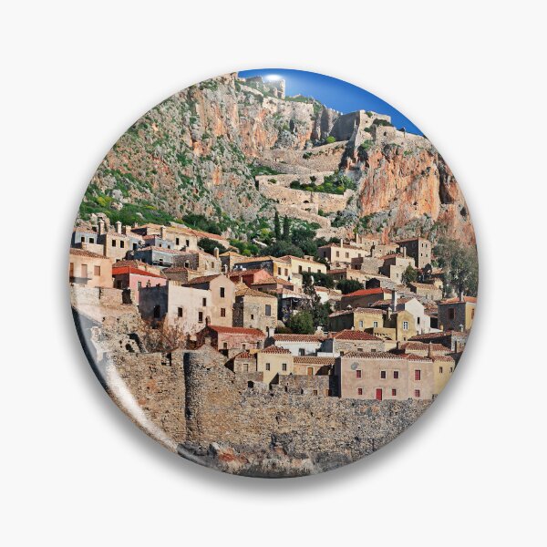 Item preview, The two castles of Monemvassia designed and sold by Hercules Milas.
