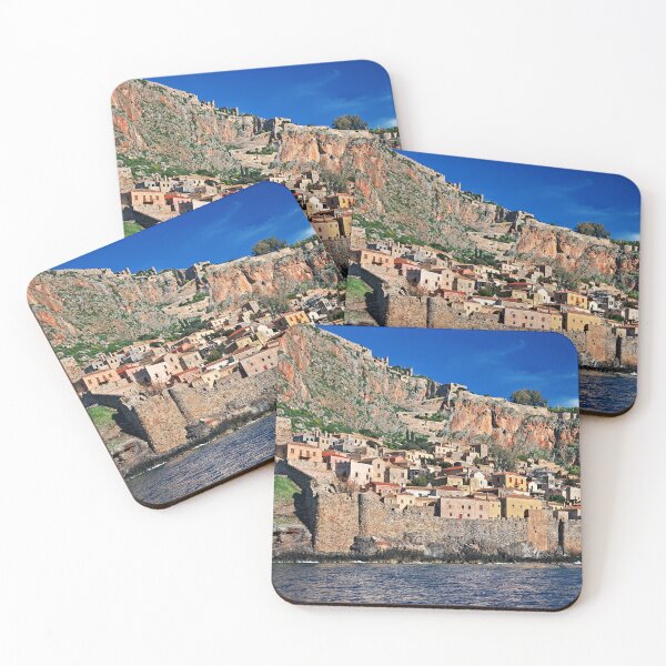 Item preview, The two castles of Monemvassia designed and sold by Hercules Milas.